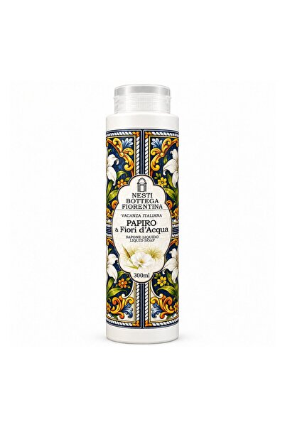 Nesti Dante Bottega Fiorentina Papiro & Fiori d'Acqua Sıvı Sabun 300 ml | Pap...