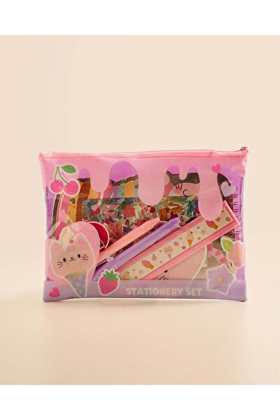 REDTAG Assorted Printed Stationery Set