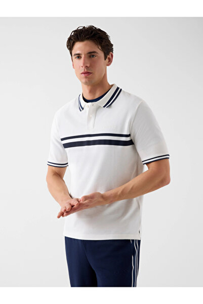 Guess Spiros Men's Active Regular Fit Polo T-Shirt
