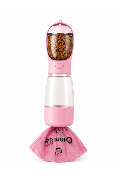 MOTTO 400 ML Taşınabilir Su ve Mama Hazneli Seyahat Suluğu