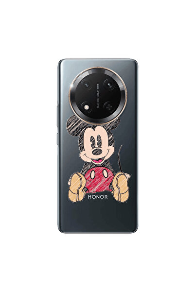 Other Honor Magic 7 Lite Mickey mouse 2 Transparent Silicone TPU Θήκη