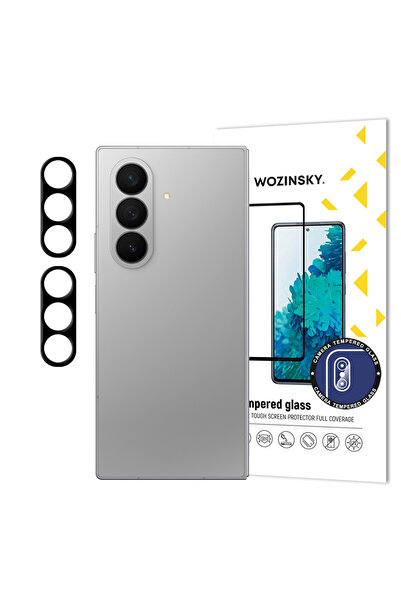 WOZINSKY Pachet de 2 protecții din sticlă securizată pentru lentila camerei, ...
