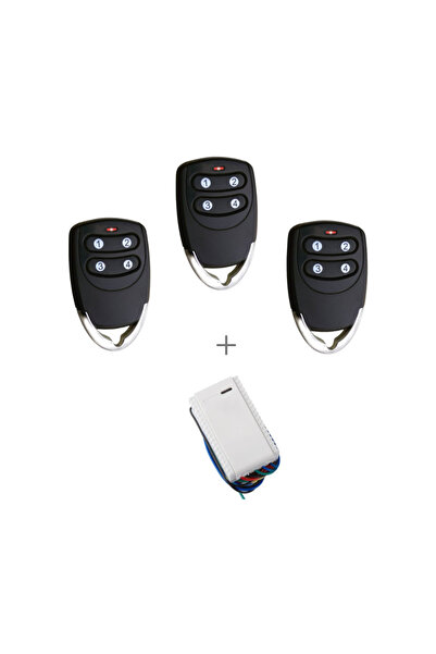CTS-Automation Kit receptor + 3 telecomenzi CTS-FLY 12