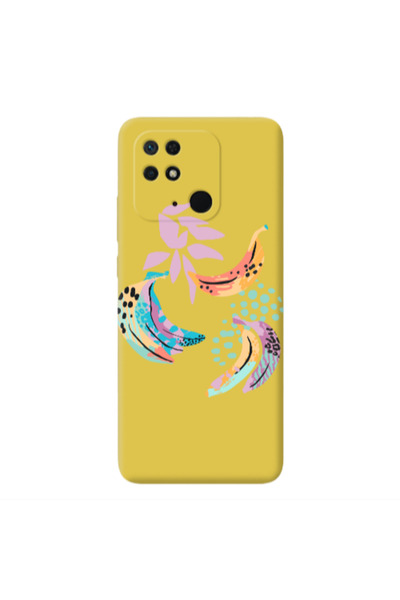 Other Xiaomi Redmi 10C Banana Yellow Colored Silicone TPU Θήκη