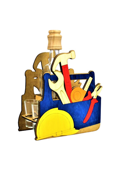 OEM Set decantor 0, 5l si 6 pahare 25ml, model unelte
