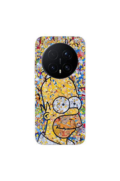 Other Honor Magic 8 Lite Pro Simpsons Transparent Silicone TPU Θήκη