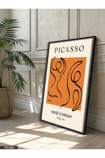Evinemoda Picasso Muse D'Orsay One Piece Wooden Framed Painting
