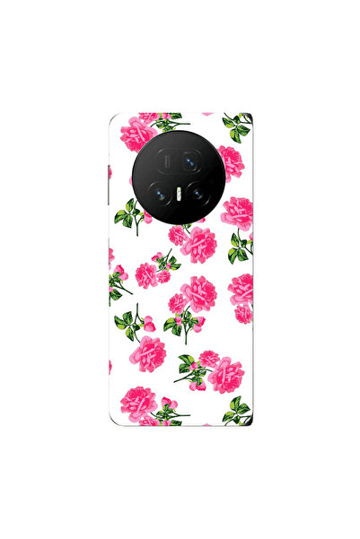 Other Honor Magic V5 Roses White Transparent Silicone TPU Θήκη