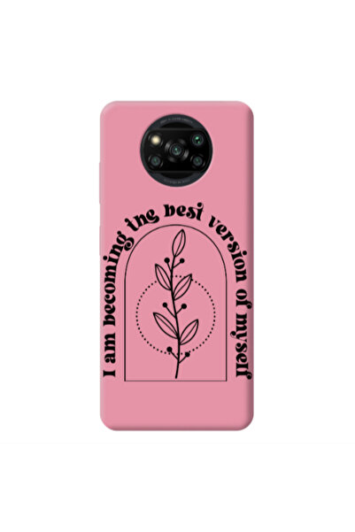 Other Xiaomi Poco X3 /X3 Pro I am Becoming Pink Colored Silicone TPU Θήκη