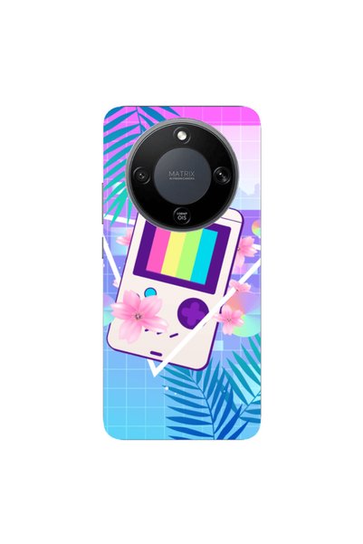 Other Honor Magic 8 Lite Triangle game Transparent Silicone TPU Θήκη