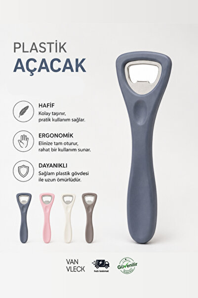 VAN VLECK Plastik Şişe Açacağı – Gazlı İçecek, Kola ve Meşrubat Kapak Açma Ap...