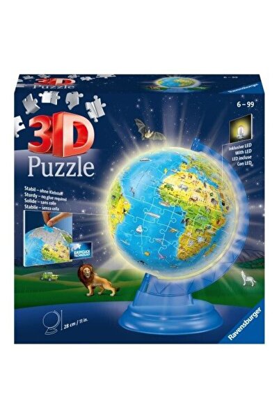 RAVENSBURGER 3D Παζλ Υδρόγειος Σφαίρα Νύχτα (11288)