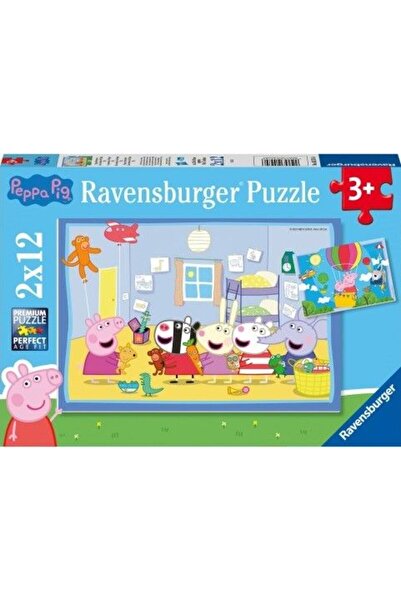 RAVENSBURGER Παζλ 2x12 Πέππα Πιγκ (05574)