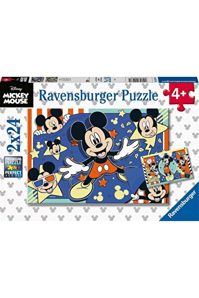 RAVENSBURGER Παζλ 2x24 Μίκυ Μάους (05578)