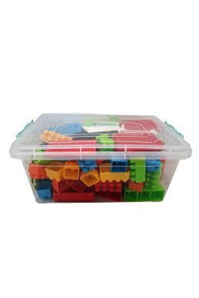 Argy Toys Τουβλάκια Κατασκευών 140 Τεμάχια Σε Διαφανές Κουτί (12 Μηνών) (213)