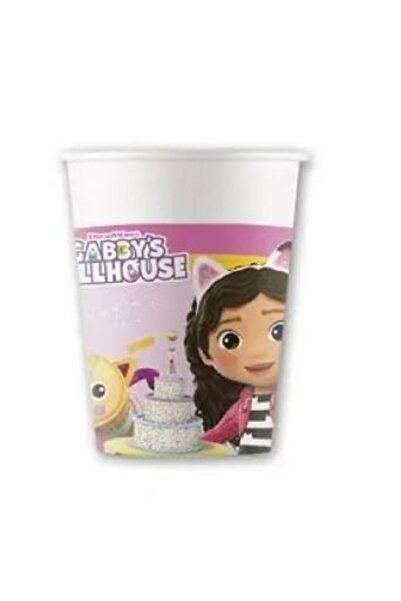 Procos Χάρτινα ποτήρια πάρτι Gabbys 8 τεμάχια 200ml (95756)