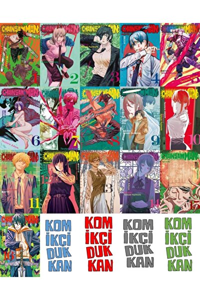 Gerekli Şeyler Yayıncılık Chainsaw Man-Testere adam 1-2-3-4-5-6-7-8-9-10-11-1...