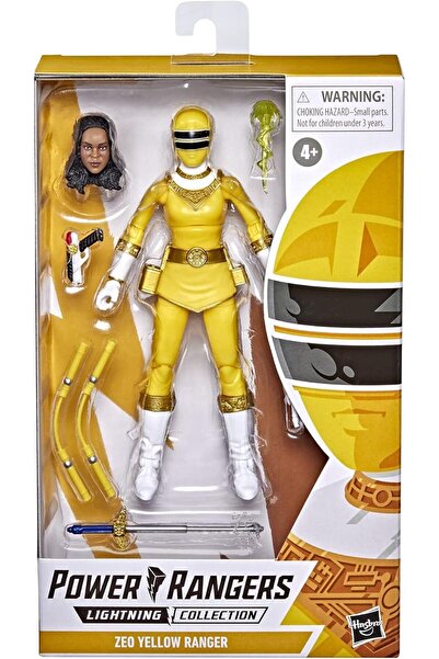 Hasbro Power Rangers Συλλογή Φωτιζόμενων Ειδών - Κίτρινος Ranger Zeo (F2060)