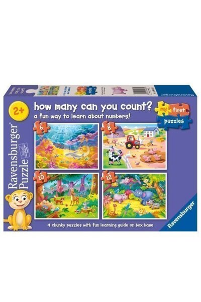 RAVENSBURGER Παζλ 4/6/8/10 Τα πρώτα μου Παζλ (12004065)