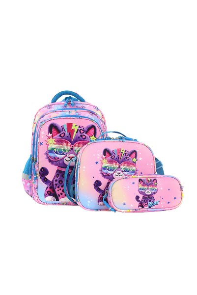 Moon 3 in 1 Kids Backpack Set - (16-Inch) Premium Kids School Bag with Lunch ...
