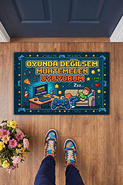 Charmbi If I'M Not Playing, I'M Probably Sleeping Door Mat 40X60 Digital Prin...