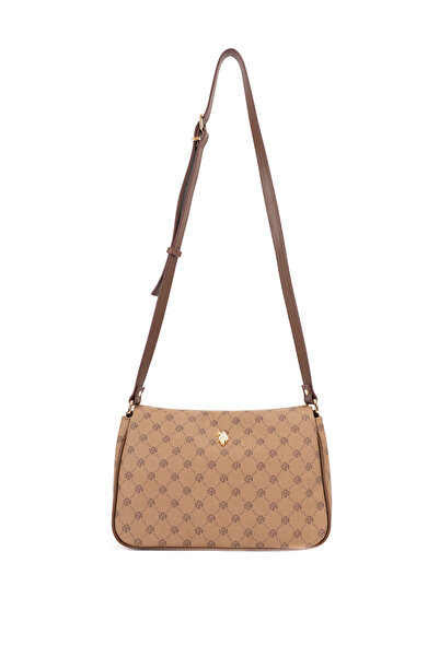 U.S. Polo Assn. K.Beige Women's Messenger Bag Us26564