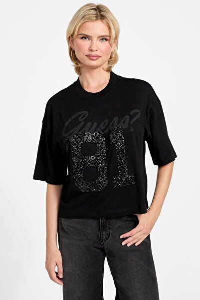Guess Tricou negru pentru femei