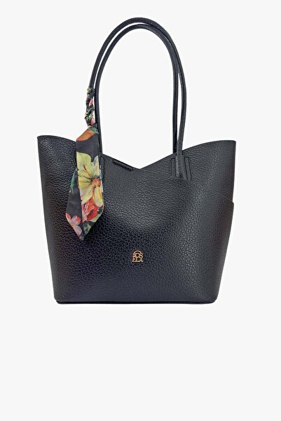 SOSELA 67-8133 Women's Black Shoulder and Shoulder Bag