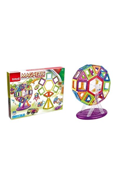 Blue Toys Μαγνητικά Τουβλάκια Ρόδα του Λούνα Παρκ 77 τεμάχια (MKX237908)