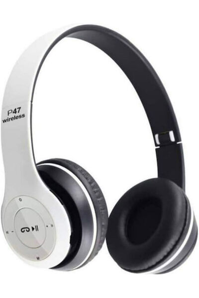 OEM P47 Ασύρματα ακουστικά Bluetooth πάνω από το αυτί με ραδιόφωνο και 6 ώρες...
