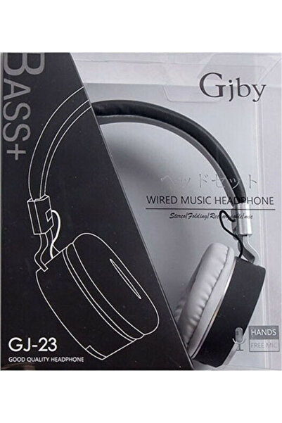 Gjby GJ-23 Ασύρματα / Ενσύρματα Ακουστικά Κεφαλής Μαύρα