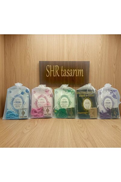 SHR tasarım 25 Adet İsme özel PLEKSİ isimlikli Yasin , Mini Kuran , Tesbih tü...