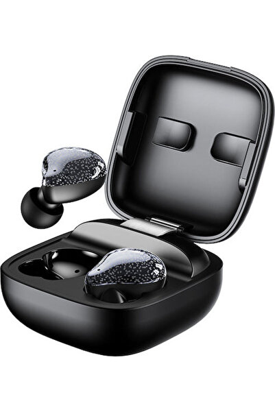 Remax TWS-33 Ασύρματα ακουστικά Bluetooth Handsfree με θήκη φόρτισης Μαύρα