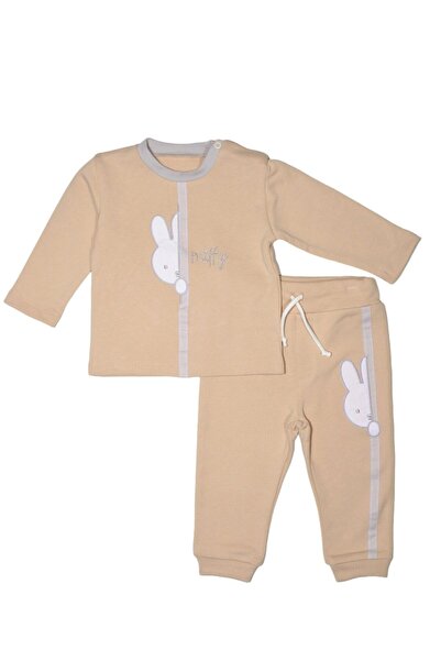 Miffy Σετ φόρμας 2 τεμαχίων 12 Μήνες 80εκ. Σχέδιο 64 Μπεζ