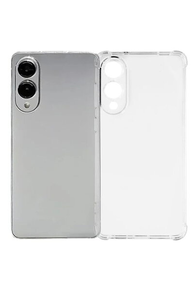 Techsuit Husă pentru Samsung Galaxy S25 Edge - Silicon transparent antișoc - ...