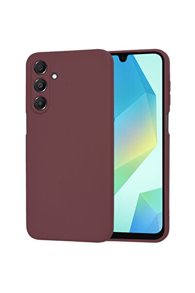Techsuit Husă pentru Samsung Galaxy A16 4G / A16 5G - SoftFlex - Roșu Prună