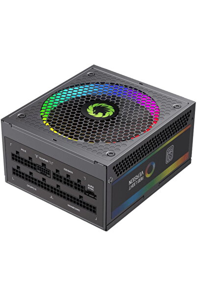 GAMEMAX Sursa RGB-1300, Modular, 80+ Platinum, RGB, 1300W, Negru
