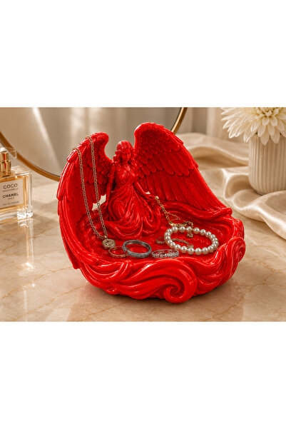 farist Jewelry Organizer with Angel Figure |   Decorative Jewelry Stand |   1...