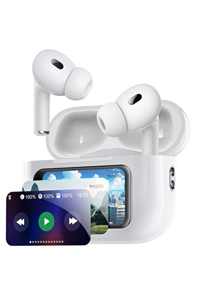 Yesido KF2349807, Autonomie 15 ore, Bluetooth 5.3, Alb