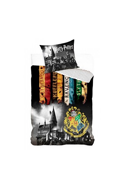 Harry Potter Lenjerie de pat Harry Potter, 100% bumbac, 140 × 200 cm, 2 piese