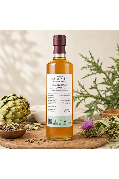 Designer Yasemin Karaduman Karaciğer Sirkesi 500ml