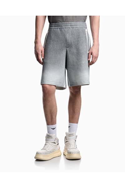 Emporio Armani Men's Regular Cut Elastic Waistband Double Jersey Fabric Gray ...