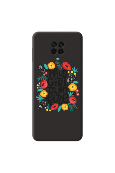 Other Xiaomi Redmi Note 9 Pro This Girl Black Colored Silicone TPU Θήκη