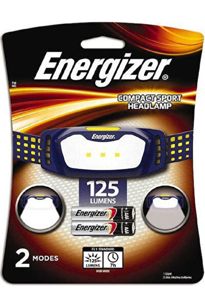 Energizer Φακός κεφαλής LED με μέγιστη φωτεινότητα 125lm, Αθλητικός Προβολέας...
