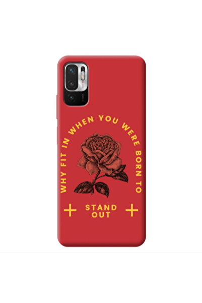 Other Xiaomi Redmi Note 10 Pro 5G Stand out Red Colored Silicone TPU Θήκη