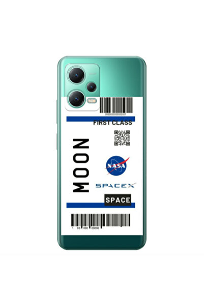 Other Xiaomi Redmi Note 12 Pro 5G Moon spacex Transparent Silicone TPU Θήκη