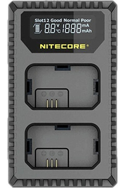 Nitecore Διπλός Φορτιστής Μπαταριών USN1 Συμβατός με Sony Κωδικός: 9060060194