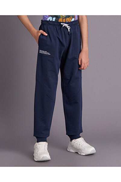 REDTAG Senior Boys Navy Active Pants