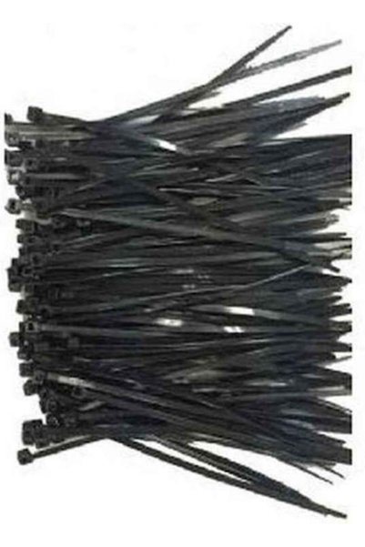 Cablexpert Δεματικά καλωδίων πλαστικά 250mm x 3.6mm σε μαύρο χρώμα (100 τεμάχ...