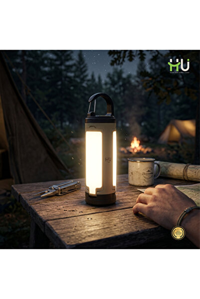 HU HAPPY USER Portable LED Camping Lantern (Type-C Rechargeable)